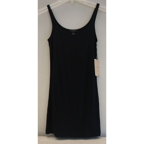 Halogen HA298903MI Women's Sz Small Black Long Layering Cami Tank Top - Picture 1 of 9